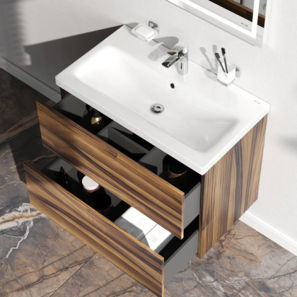 База под раковину, подвесная, 75 см, 2 ящика, орех M90FHX0752HF База под раковину, подвесная, 75 см, 2 ящика, орех M90FHX0752HF