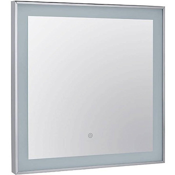 Косметическое зеркало 600 ммx600 ммx30 с подсветкой, сенсорный датчик