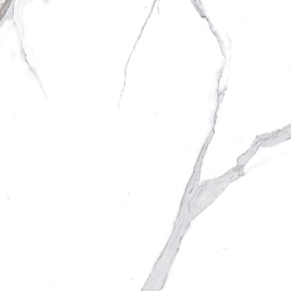 Calacatta Splendid Silver Керамогранит белый 60х60 Полированный