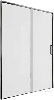 Душевая дверь Aquanet Pleasure Evo 130 AE65-N130-CT профиль хром, прозрачное стекло