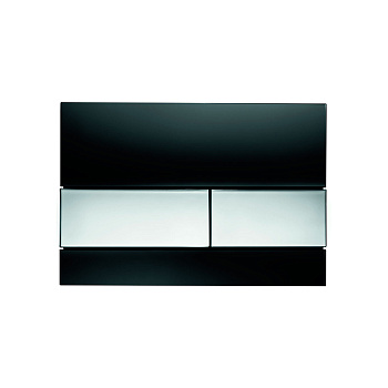 Стеклянная панель смыва унитаза TECEsquare для системы с двойным смывом