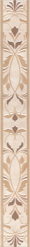 Керамическая плитка Kerama Marazzi Бордюр Вирджилиано глянцевый обрезной 60х7,2,BR142_11104R 