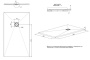 Душевой поддон Allen Brau Priority 140x80 8.31008-CGM олива Душевой поддон Allen Brau Priority 140x80 8.31008-CGM олива