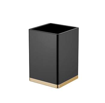 Стакан черный-золото 10961-B-G Boheme