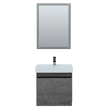 Мебель для ванной Aquanet Nova Lite 60 дуб рошелье (1 ящик)