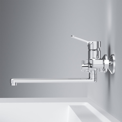 Смеситель Для ванны и душа излив 300 мм, душевой набор, Хром, F85A95000 X-Joy