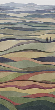 Ковер VT\A551\SG5918R Коллине зеленый,желтый,серый,бордо (119,5см*238,5см*11мм) (1шт/2,85) матовый, м2