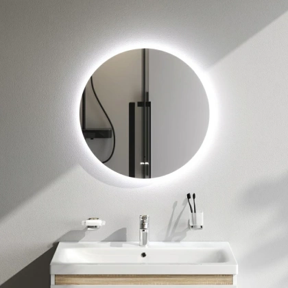 Зеркало с подсветкой в ванную круглое AM.PM X-Joy M85MOX40601S сенсорное, 60х60х3,5 см