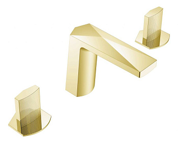 Смеситель врезной на 3отв. VENTURO Matt Gold, ручка TOUCH Смеситель врезной на 3отв. VENTURO Matt Gold, ручка TOUCH