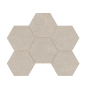 Мозаика LN01/TE01 Hexagon 25x28,5 непол.