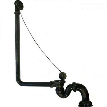 Слив-перелив для ванны Wirquin (черный) Слив-перелив для ванны Wirquin (черный)