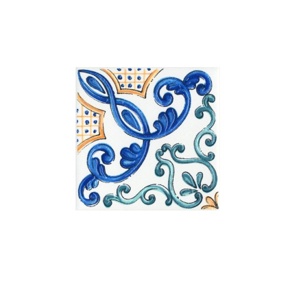 Вставка STG\A487\1146H Капри Майолика 9,8*9,8 (1уп/30шт), шт