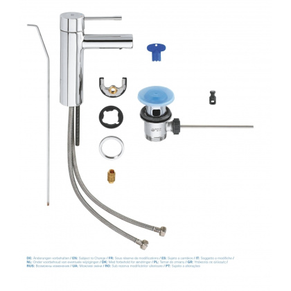 Смеситель для раковины Grohe Essence New 32898001 хром