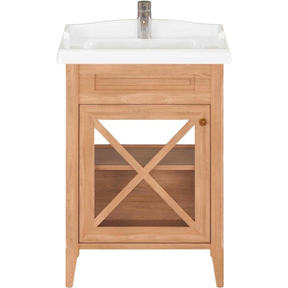 Тумба под раковину Creto Vetra 60, цвет орех