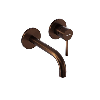 Смеситель для раковины Damixa Scandinavian Pure Soft 360260500 розовое золото