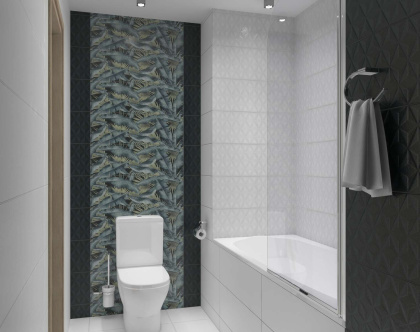 Декор HGD\В358\12000R Диагональ обрезной  25x75x9 (уп/6шт), шт Декор HGD\В358\12000R Диагональ обрезной  25x75x9 (уп/6шт), шт