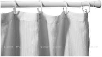 Карниз для ванны Aquanet SR0022B, раздвижной 110-200, гянцевый белый