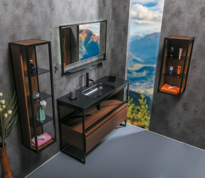 Ящик под консоль LOFT 120 dark wood, 1 полка 894-120-D Boheme Ящик под консоль LOFT 120 dark wood, 1 полка 894-120-D Boheme