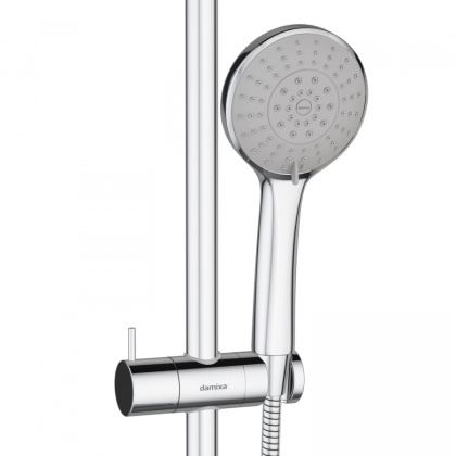 914100000 Palace One душевой комплект: ручной душ d - 120 мм, 5 функций, штанга, мыльница, шт