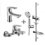 Комплект смесителей Lemark Plus Shape LM1780C "3 в 1""