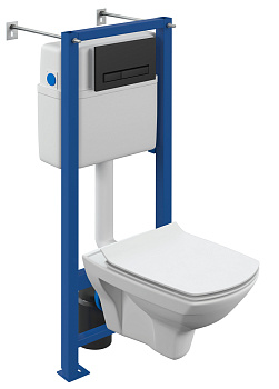 Комплект CARINA XL CO DPL EO slim + VECTOR + BLICK пластик черный матовый
 Комплект CARINA XL CO DPL EO slim + VECTOR + BLICK пластик черный матовый