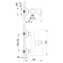 Смеситель Lemark Villa LM4803B для душа
