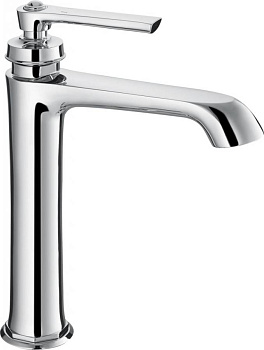 LIBERTY-F-LC-01-W0 Смеситель для накладных раковин без донного клапана, хром