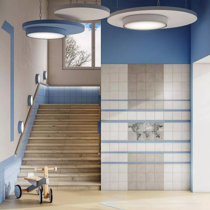 Плитка настенная 5284 Понти белый 20*20*6.9 (26шт\1.04м2), м2