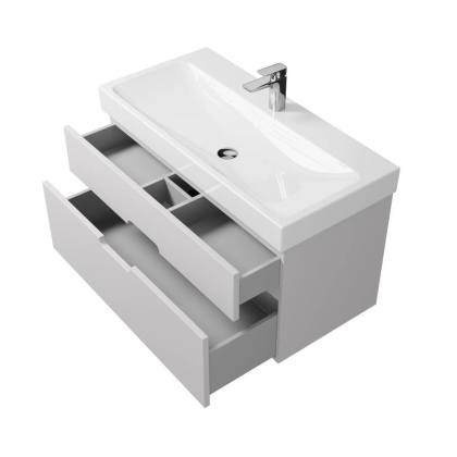 Тумба под раковину Creto Malibu 100 белая Тумба под раковину Creto Malibu 100 белая