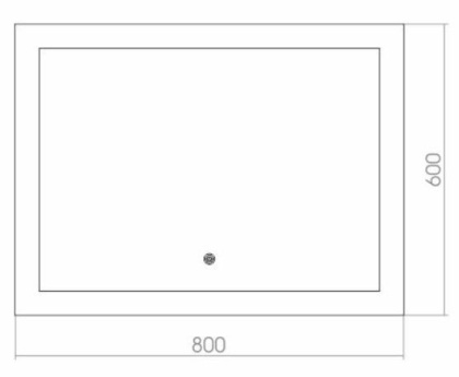 Зеркало Creto Tivoli 100х80