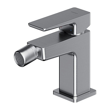 Смеситель для биде OMNIRES PARMA PM7421IN с донным клапаном (инокс) Смеситель для биде OMNIRES PARMA PM7421IN с донным клапаном (инокс)