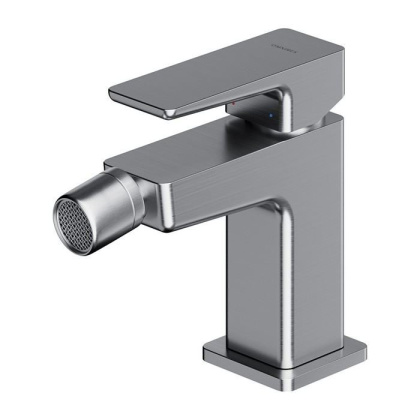 Смеситель для биде OMNIRES PARMA PM7421IN с донным клапаном (инокс) Смеситель для биде OMNIRES PARMA PM7421IN с донным клапаном (инокс)