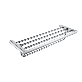 Полка для полотенца металлическая, RG1708 Rose, Хром