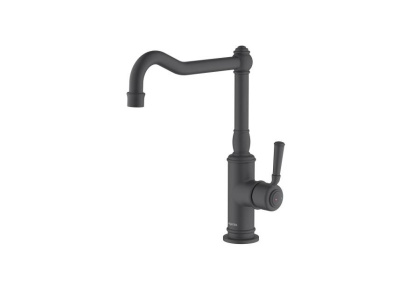 Смеситель для кухни AQUATEK, матовый черный AQ1580MB КЛАССИК