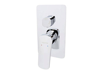 Смеситель для ванны AQUATEK (внешняя и скрытая часть) AQ1046CR ВЕГА 