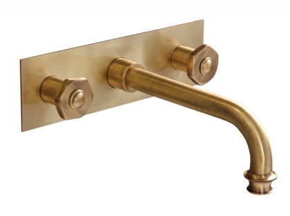 APHRODITE-BLS2-02-Sw Встраиваемый смеситель для раковины Исполнение: Бронза, Ручки: Swarovski 