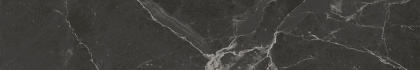 Бордюр Багет Коррер чёрный глянцевый обрезной 30x5x1,9