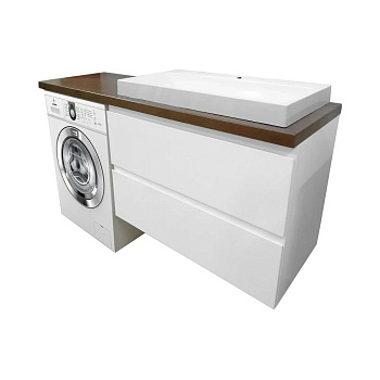 Столешница Malibu Luxe левосторонняя 1550х500 массив Столешница Malibu Luxe левосторонняя 1550х500 массив