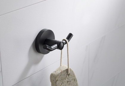 Крючок двойной Timo Saona Black 13012/03