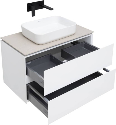 Тумба под раковину Allen Brau Infinity 85 1.21001.WM белый матовый