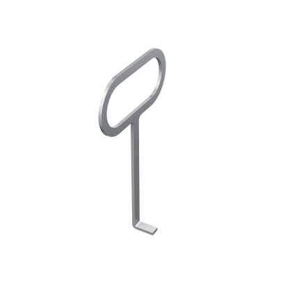 Крючок для изъятия решетки Крючок для изъятия решетки