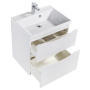 Тумба с раковиной подвесная BelBagno MARINO-H60 60 Rovere Moro, раковина белая Тумба с раковиной подвесная BelBagno MARINO-H60 60 Rovere Moro, раковина белая