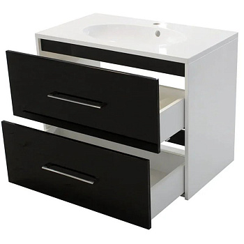 Тумба подвесная под умывальник Vegas 600х450 2 ящика (ШхГхВ) 598х446х607