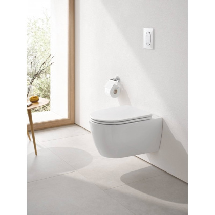 Сиденье для унитаза с микролифтом, GROHE Essence Ceramic, альпин-белый, (39577000)