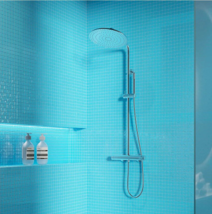 Мозайка Темари 20016 голубая (12шт-1,066м2) 29,8*29,8*3,5, м2