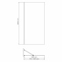 Aisch 55W44 Душевая перегородка Wasserkraft Aisch 55W44 Душевая перегородка Wasserkraft