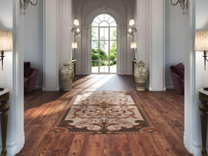 Керамогранит DD570700R Гранд Вуд декорированный левый обрезной 80*160*11(2шт/2,56м2), м2 Керамогранит DD570700R Гранд Вуд декорированный левый обрезной 80*160*11(2шт/2,56м2), м2