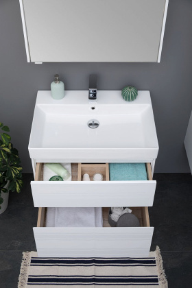 Тумба под раковину Aquanet Бруклин 60 белый Тумба под раковину Aquanet Бруклин 60 белый