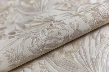 Обои виниловые Джангл мотив, бежевый