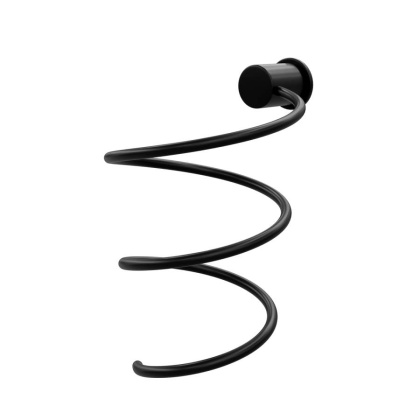 Держатель фена, 11,1х16х14,5 см, черный, K-1080B